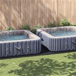vidaXL Zwembad Grondzeil Zwart 820 x 420 cm Polyester geotextiel