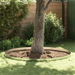 vidaXL Tuinrand 10 pcs Grijs 14 x 100 cm Staal