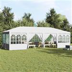 vidaXL Partytent Wit 800 x 400 x 266 cm Polyester en staal