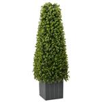vidaXL Kunstmatige Eucalyptus Boom Groen 27 x 27 x 90 cm Kunststof