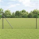 vidaXL Kettenschakelhek Grijs 10 x 1.2 m Staal