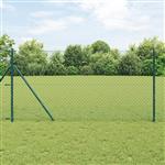 vidaXL Kettenschakelhek Groen 10 x 1.4 m Staal