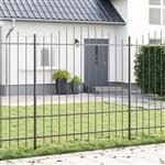 vidaXL Tuin Hek Grijs 170 x 175 cm