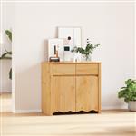 vidaXL Dressoir Drammen Bruin 79 x 43 x 75.5 cm Massief grenenhout