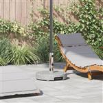 vidaXL Parasolvoet Grijs 45 x 45 x 37.5 cm Graniet
