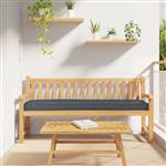 vidaXL Pallet Kussen Set 2 pcs Antraciet 180 x 40 x 8 cm Oxford stof