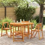 vidaXL Tuinstafel Bruin 110 x 60 x 72 cm Massief acaciahout