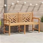 vidaXL Tuinbank Bruin 150 x 60 x 90 cm Massief teakhout