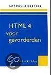 HTML 4 voor gevorderden / Voor gevorderden
