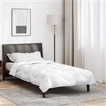 vidaXL Dekens & Duvets Wit 140 x 200 cm Microvezel