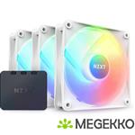 NZXT F120 Core - 120mm RGB Fan - Triple - White
