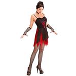 Halloween Jurk Dames Vampier Kort