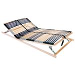 vidaXL Lattenbodem Bruin 100 x 190 cm Massief beukenhout