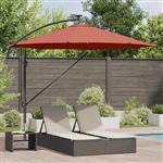 vidaXL Cantilever Banana Parasol Terracotta 294 x 294 x 248 cm