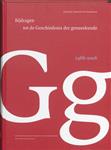 Bijdragen tot de geschiedenis der geneeskunde 1966-2006