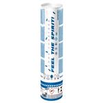 Gekleurde Confetti Kanon Blauw Wit 28cm