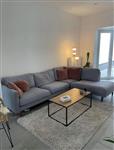 Hoeksalon 2,8m op 2m