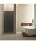 Nisdeur Wiesbaden Less 90x200 cm 8 mm Nano Rookglas Geborsteld Brons Koper