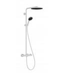 Hansgrohe Pulsify S Puro Showerpipe 260 1jet met thermostaat en handdouche 3jet, mat wit