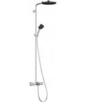 Hansgrohe Pulsify S Puro Showerpipe 260 1jet EcoSmart met badthermostaat en handdouche 3jet, chroom