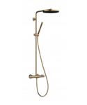 Hansgrohe Pulsify S Puro Showerpipe 260 1jet EcoSmart met thermostaat, Brushed Bronze