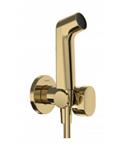 Hansgrohe bidethanddouche 1jet EcoSmart voor warm water met douchehouder en doucheslang 125 cm, Poli