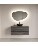 Spiegel Gliss Design Trendy Organisch LED Verlichting 160cm