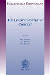 Hellenistic poetry in context / Hellenistica Groningana / 20