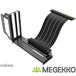 Akasa RISER BLACK PRO, Vertical GPU Holder + Premium PCIe 3.0 Riser cable 90 PCIe 3.0 x16 Female 1