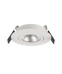 Inbouwspot Artdelight Dublin 1 Lichts Rond LED 2700K Dimbaar Wit