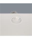 Inbouwspot Artdelight Ribs 1 Lichts LED 2700K Dimbaar Wit