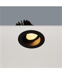 Inbouwspot Artdelight Venice 1 Lichts Medium LED 2700K Dimbaar Zwart