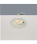 Inbouwspot Artdelight Venice 1 Lichts Medium LED 2700K Dimbaar Wit