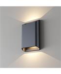 Wandlamp Artdelight Diaz 2 Lichts Large LED 1800-3000K Dim to Warm Zwart