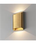 Wandlamp Artdelight Diaz 2 Lichts Large LED 2700K Dimbaar Warm Goud