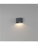 Wandlamp Artdelight Diaz 1 Lichts LED 2700K Dimbaar Zwart