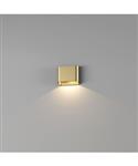 Wandlamp Artdelight Diaz 1 Lichts LED 2700K Dimbaar Geborsteld Goud