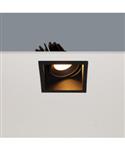 Inbouwspot Artdelight Vibs 1 Lichts LED 2700K Dimbaar Zwart