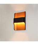 Wandlamp Artdelight Dallas 2 Lichts LED 2700K Dimbaar Zwart/Koper