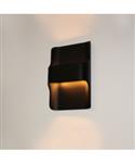 Wandlamp Artdelight Dallas 2 Lichts LED 2700K Dimbaar Zwart