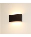 Wandlamp Artdelight BOX 2 Lichts LED 2700K Dimbaar Zwart