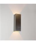 Wandlamp Artdelight Vegas 2 Lichts Small LED 2700K Dimbaar Aluminium