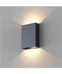 Wandlamp Artdelight Memphis 2 Lichts LED 2700K Dimbaar Zwart