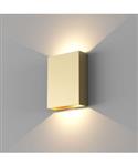 Wandlamp Artdelight Memphis 2 Lichts LED 2700K Dimbaar Geborsteld Goud