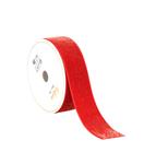 Rood Lint Fluweel 25Mm 3m