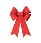 Rood Strik Glitters Strepen 38cm
