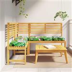 vidaXL Palletkussen voor zitting 6 pcs Multikleur 40 x 40 x 8 cm