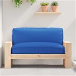 vidaXL Palletkussen voor zitting koningsblauw 120 x 80 x 12 cm
