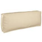 vidaXL Palletkussen voor rugleuning Beige 120 x 40 x 12 cm Oxford stof