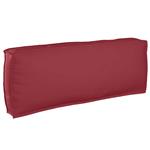 vidaXL Palletkussen voor rugleuning Wijnrood 120 x 40 x 12 cm